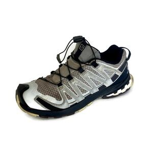 Salomon Womens XA Pro 3D Ortholite Comfortable Trail Running Shoe Navy Blue Gray